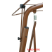 Садовые качели Arno Монарх Светло-коричневый Соты с вставками из Гретты (цвет Коричневый)  4 фото