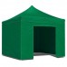 Тент садовый быстросборный Helex 4331 S8.1, 3x3м зеленый фото
