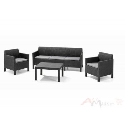 Комплект мебели Keter Orlando 3-sofa set фото