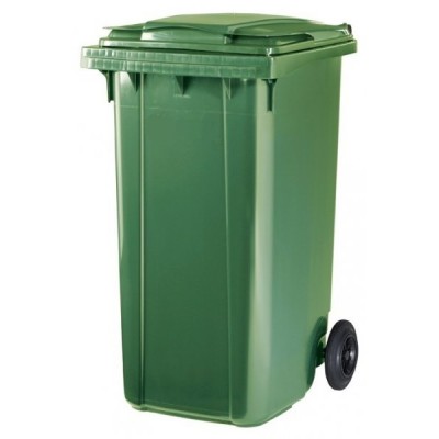 Контейнер для мусора ESE 240 л зеленый фото