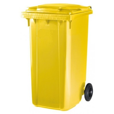 Контейнер для мусора ESE 240 л желтый фото