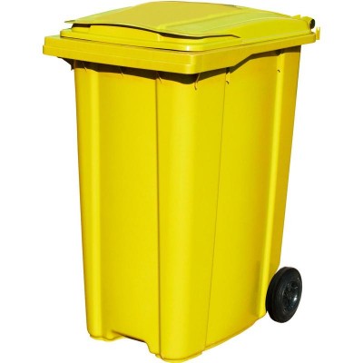 Мусорный контейнер ESE 360 л желтый фото