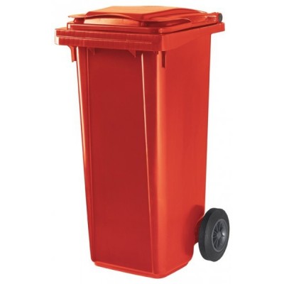 Контейнер для мусора ESE 120 л красный фото