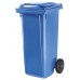 Контейнер для мусора ESE 120 л синий фото