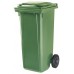 Контейнер для мусора ESE 120 л зеленый фото