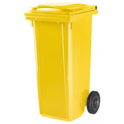 Контейнер для мусора ESE 120 л желтый фото