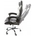 Офисное кресло Calviano ULTIMATO black/white/black 5 фото