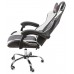 Офисное кресло Calviano ULTIMATO black/white/black 6 фото