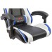 Офисное кресло Calviano ULTIMATO black/white/blue 1 фото