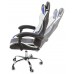 Офисное кресло Calviano ULTIMATO black/white/blue 4 фото