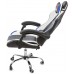 Офисное кресло Calviano ULTIMATO black/white/blue 5 фото