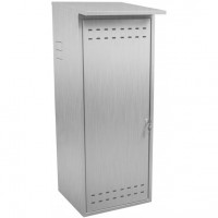 Шкаф для газового баллона ComfortProm оцинкованный, серый