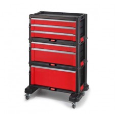 Комод для инструментов SET 6 DRAWER 1+2+3A CETAL-RED