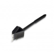 Щетка для гриля 2х-сторонняя Sahara 2 Sided Grill Brush, черный