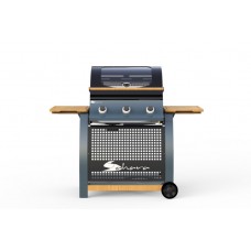 Газовый гриль Sahara 3 Burner Oak BBQ, дымчатый/дуб