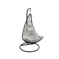 Подвесное кресло Loftyhome Marula 1151 Dark Brown/White