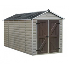 Сарай из поликарбоната Palram SkyLight Shed 6x12 Brown