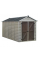 Сарай из поликарбоната Palram SkyLight Shed 6x12 Brown