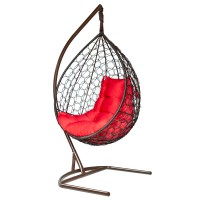 Подвесное кресло Liverpool Brown/Red