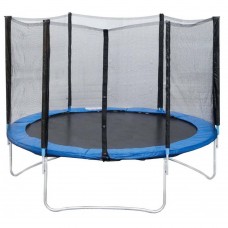 Батут с защитной сеткой и лестницей Trampoline Fitness 10 ft 306 см-standart