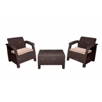 Комплект садовой мебели TWEET Balcony Set венге