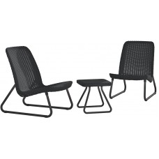 Комплект мебели для отдыха Keter Rio Patio set (Рио Патио Сэт) графит