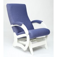 Кресло-качалка Бастион-1м Bahama iris ноги белые