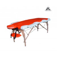 Массажный стол DFC NIRVANA Relax, оранжево-кремовый
