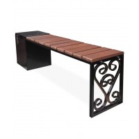 Скамья ритуальная с ящиком СРР-1