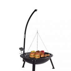 Угольный гриль барбекю со штативом German BBQ Tripod Grill Мир Дачника 1921