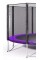 Батут Atlas Sport 374 см (12ft) PRO (усиленные опоры) PURPLE фото 1