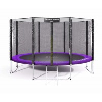 Батут Atlas Sport 435 см (14ft) PRO (усиленные опоры) PURPLE