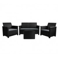 Набор садовой мебели Naterial Basegi, темно-серый