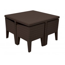 Комплект мебели KETER Columbia dining set (5 предметов)