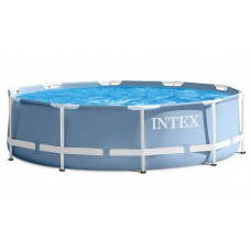 Каркасный бассейн Intex Prism Frame 26752NP 549х122см + фил.-насос 5678л\ч, лестница, тент, подстилка