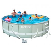 Каркасный бассейн 427х107 см, Ultra Frame, Intex 28310NP