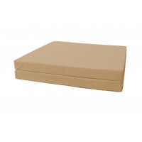 Мат № 8 (100 х 200 х 10) складной 1 сложение "КМС" бежевый