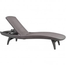 Шезлонг лежак KETER Sun Lounger Pacific, капучино