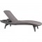 Шезлонг лежак KETER Sun Lounger Pacific, капучино