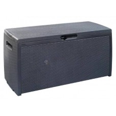 Сундук пластиковый уличный Storage Box RATTAN STYLE, графит