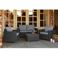 Комплект мебели KETER California 2 Seater, графит