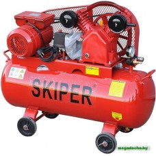 Воздушный компрессор SKIPER IBL2070А (до 300 л/мин, 8 атм, 70 л, 220 В, 2.2 кВт)