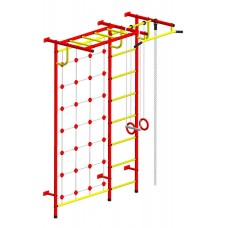 Шведская стенка "Пионер - С4СМ" красно/жёлтый