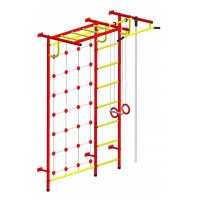 Шведская стенка "Пионер - С4С" красно/жёлтый