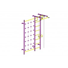 Шведская стенка "Пионер - С3СМ" пурпурно/жёлтый