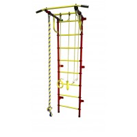 Шведская стенка "Пионер - С2Р" красно/жёлтый