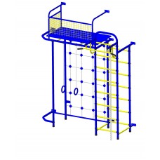 Шведская стенка "Пионер - С6СМ" сине/жёлтый