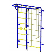 Шведская стенка "Пионер - С104М" сине/жёлтый