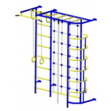 Шведская стенка "Пионер - С5С" сине/жёлтый