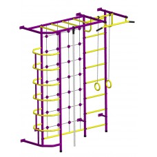 Шведская стенка "Пионер - С5СМ" пурпурно/жёлтый